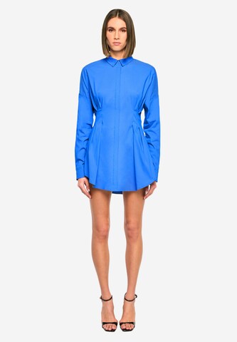 OW Collection Shirt Dress 'Ella' in Blue: front