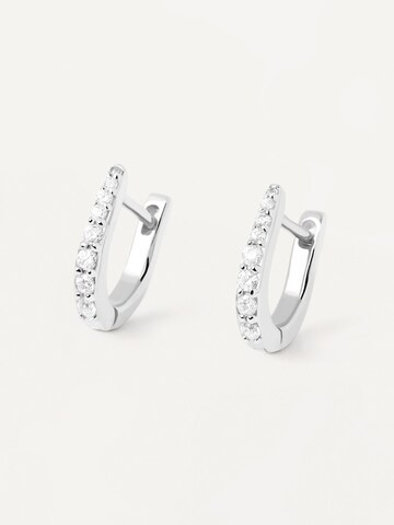 P D PAOLA Earrings 'Stare' in Silver