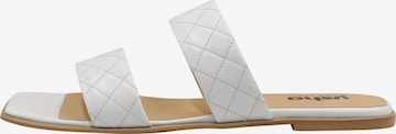 usha WHITE LABEL - Zapatos abiertos en blanco: frente