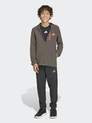 Veste de sport ADIDAS SPORTSWEAR en vert