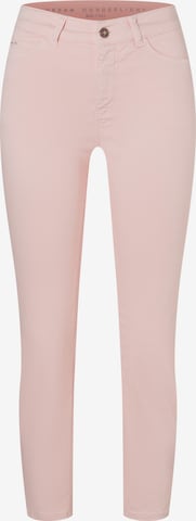MAC Slim fit Jeans 'Dream Summer' in Pink: front
