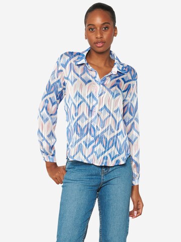 LolaLiza Blouse in Blue: front