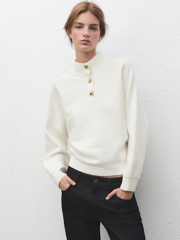 MANGOPulover 'UPTOWN' - bež boja: prednji dio