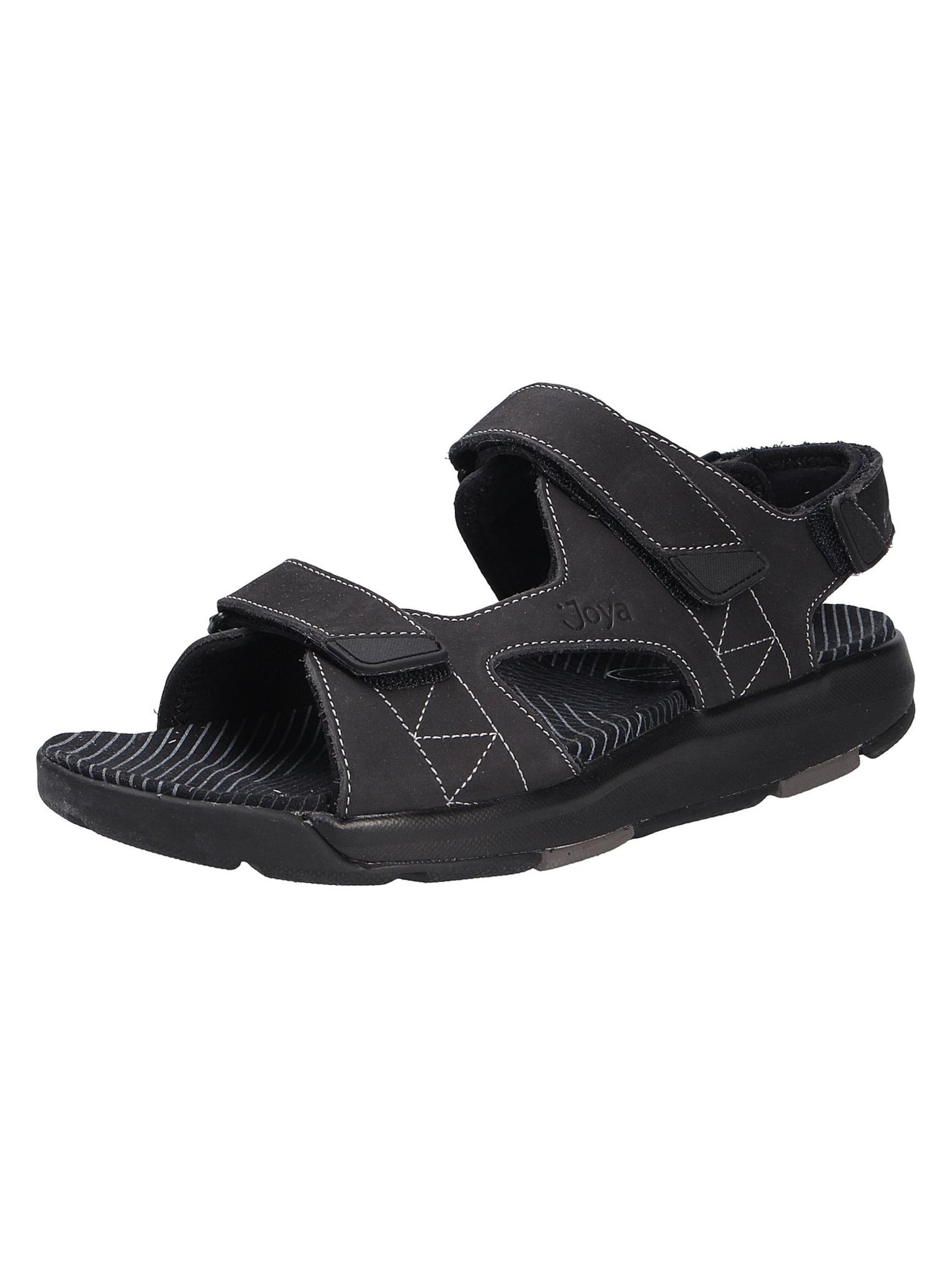 Joya Sandale 'Alexander'‌‌‌‌‌‌‌‌ in Schwarz: Vorderseite