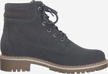 TAMARIS Lace-Up Ankle Boots in Grey