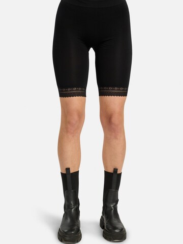 Liberte Essentiel Normální Kalhoty ' NINNA-LACE ' – černá: přední strana