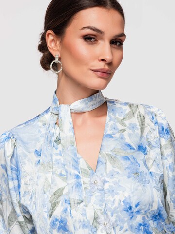 Ombre - Blusa en azul