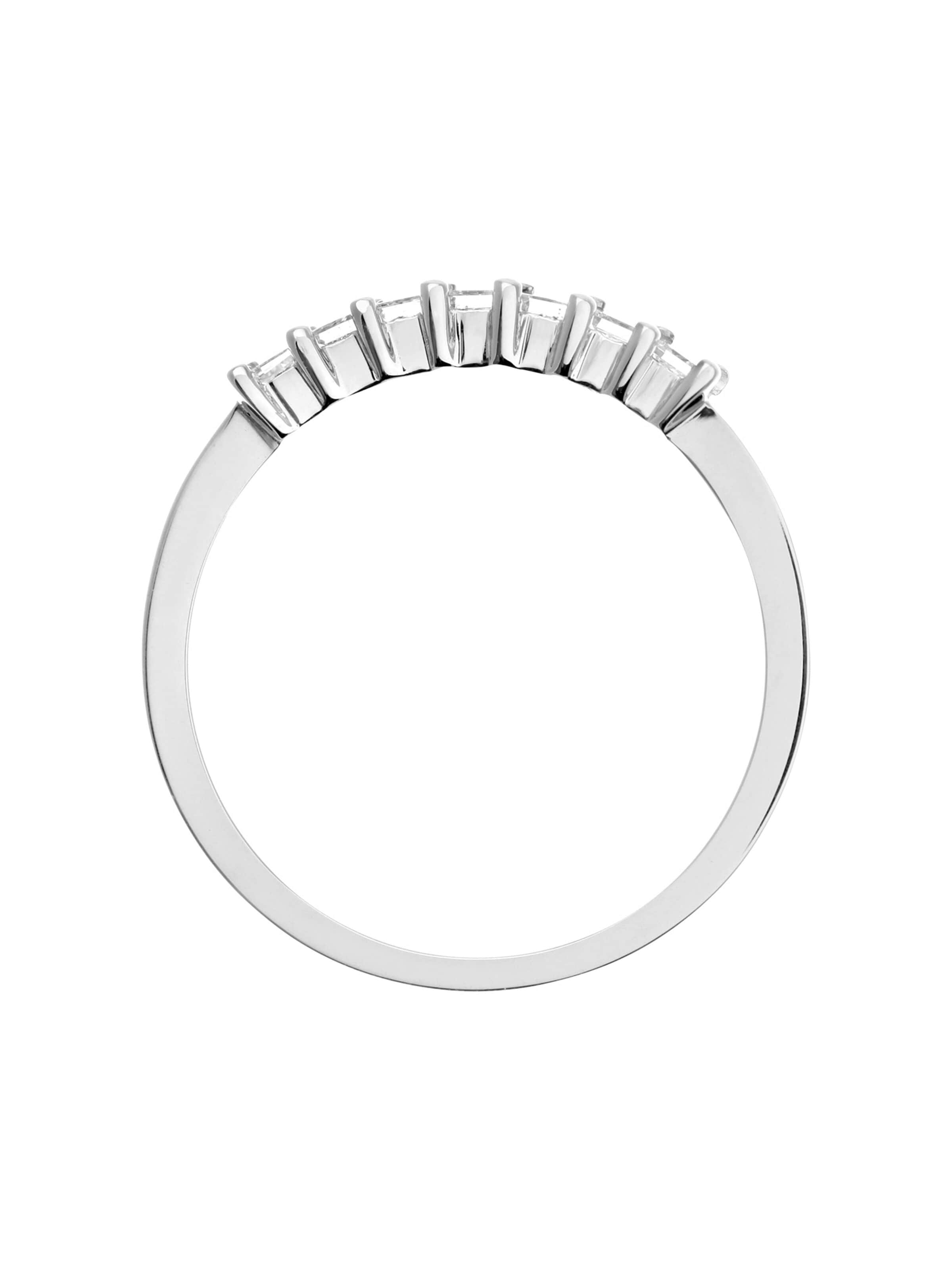 DIAMANT LETERNEL Ring 'Eternity-Ring aus 750 Weißgold mit 1.3 Karat Diamant'‌‌ in Silber