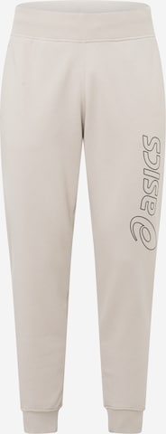 ASICS Regular Sportbroek in Beige: voorkant