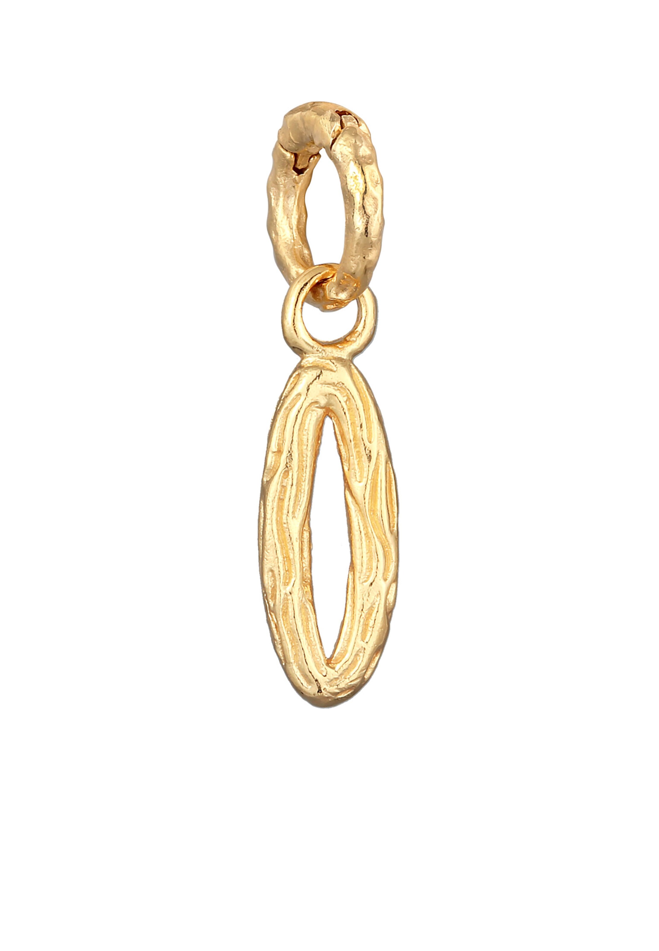 Pendentif 'Buchstabe - O' ELLI en or : devant