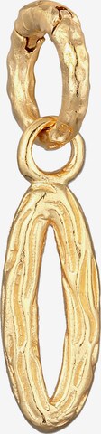 ELLI Pendant 'Buchstabe - O' in Gold: front