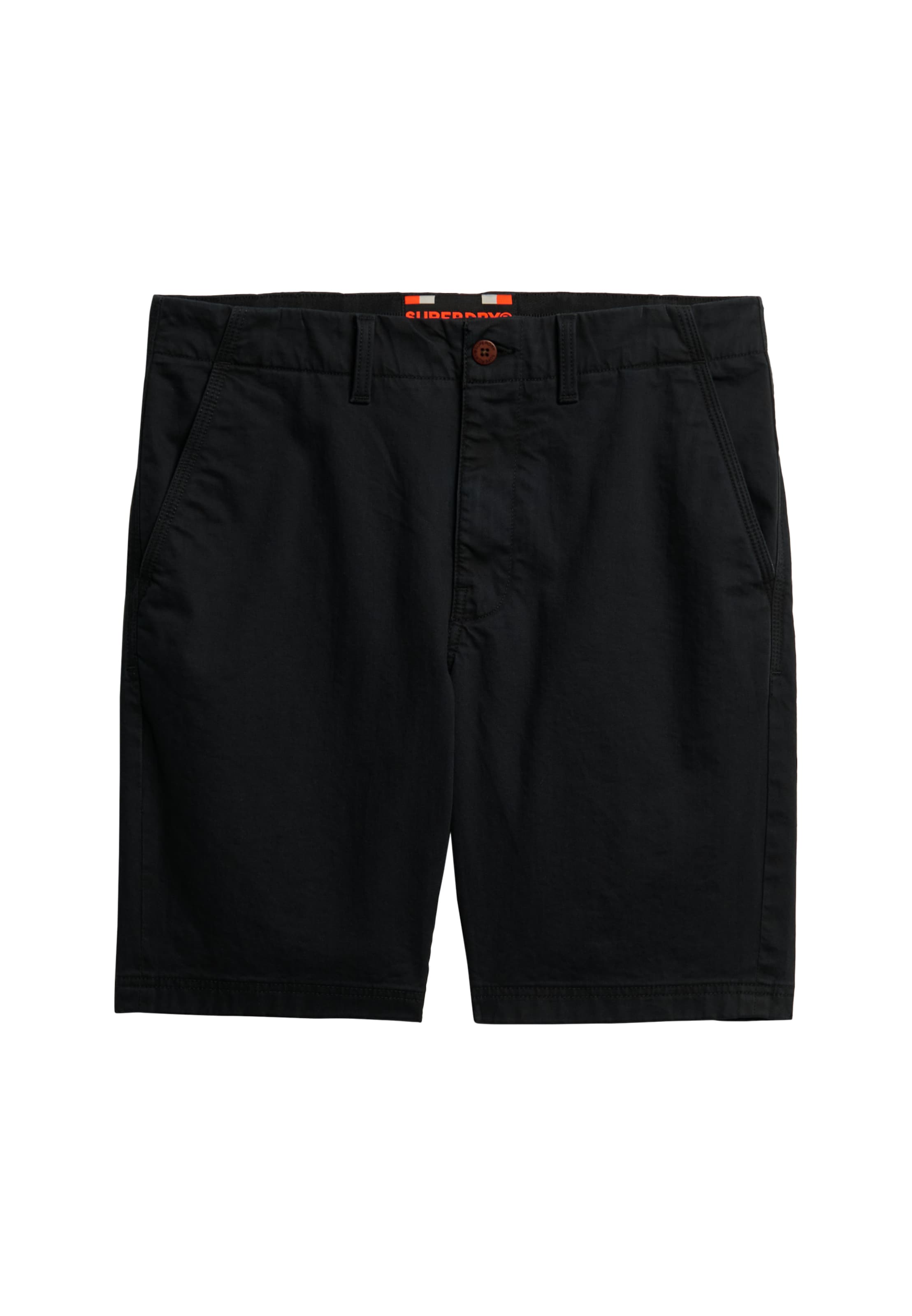 Pantalon chino Superdry en noir : devant