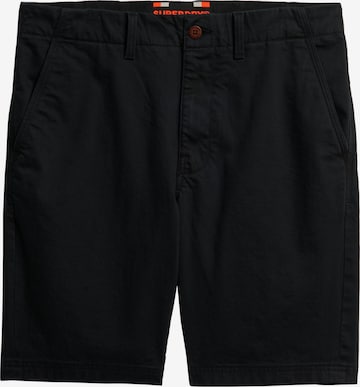 Superdry Chino in Zwart: voorkant