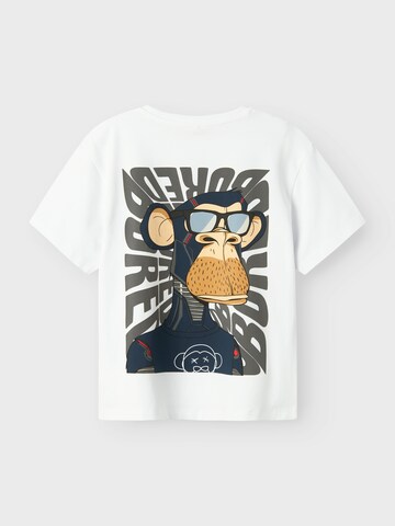 NAME IT Shirt 'NKMDYN BOREDOFD' in White