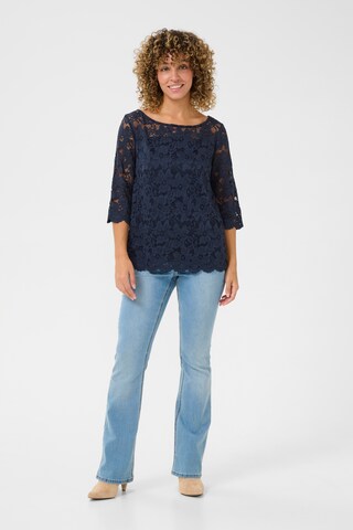 Cream Blouse 'Pria' in Blauw