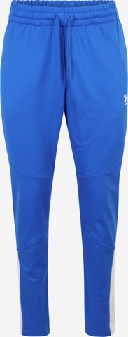 Pantalon de sport UNDER ARMOUR en bleu : devant