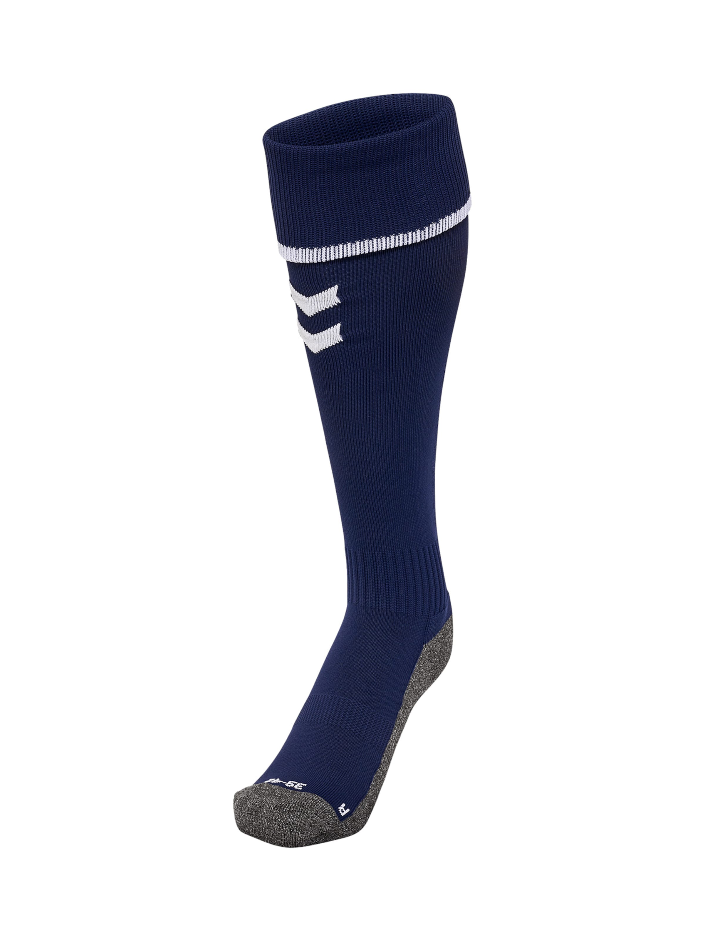 Chaussettes de sport Hummel en bleu : devant