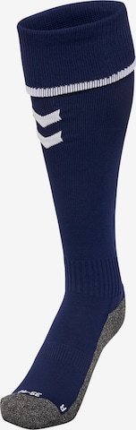 Chaussettes de sport Hummel en bleu : devant
