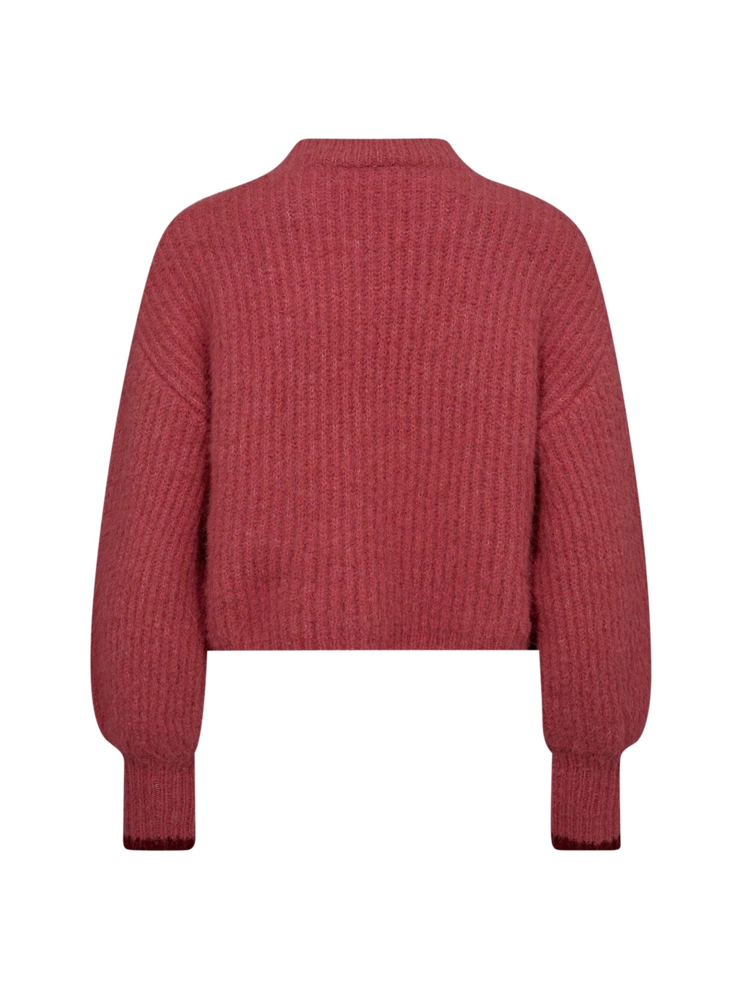 Pull-over ' CoralieCC ' co'couture en marron