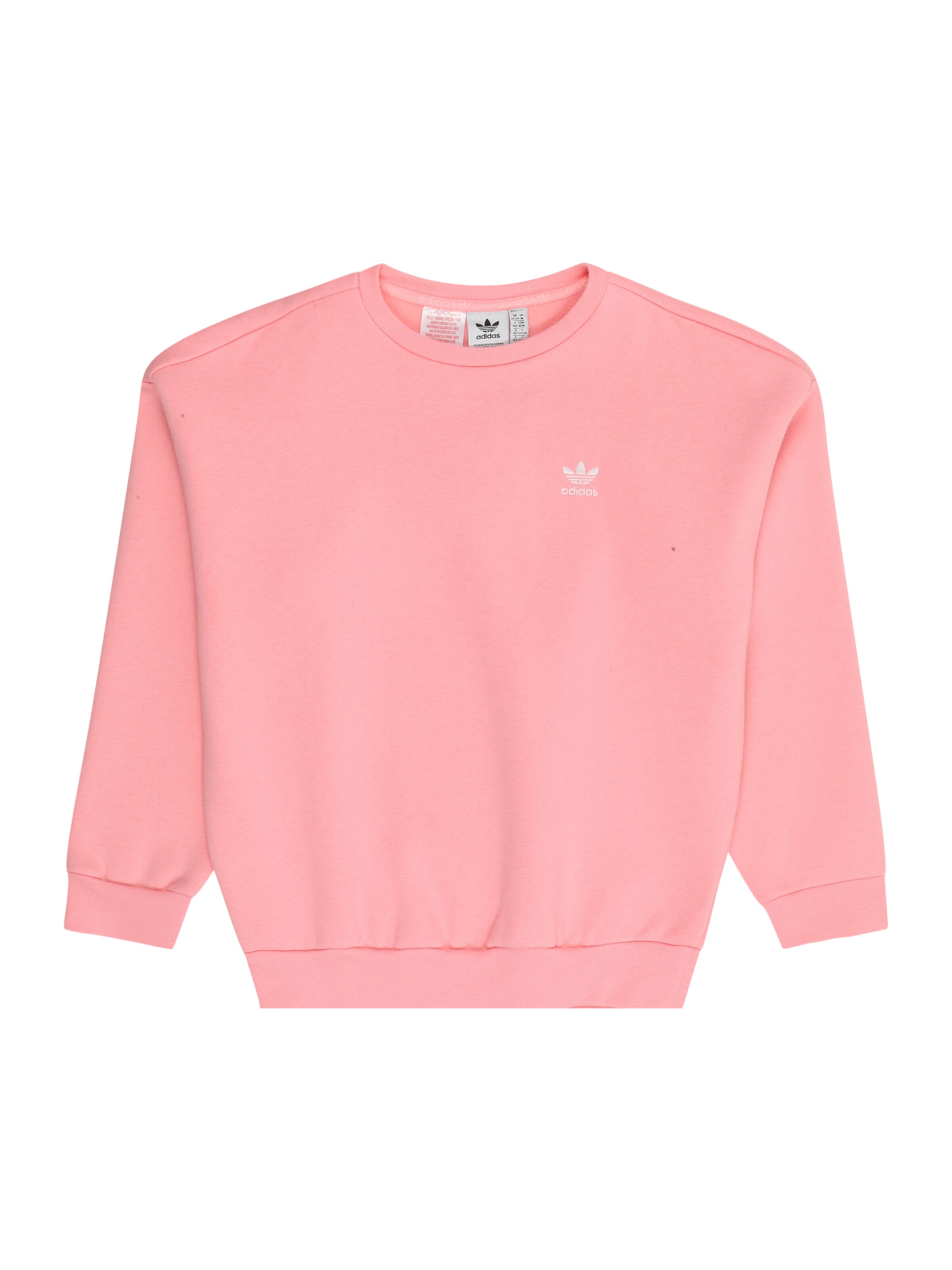 Felpa di ADIDAS ORIGINALS in rosa: frontale