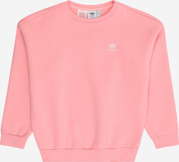 rožinė ADIDAS ORIGINALS Megztinis be užsegimo: priekis