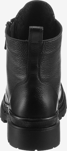 ARA Lace-up bootie in Black