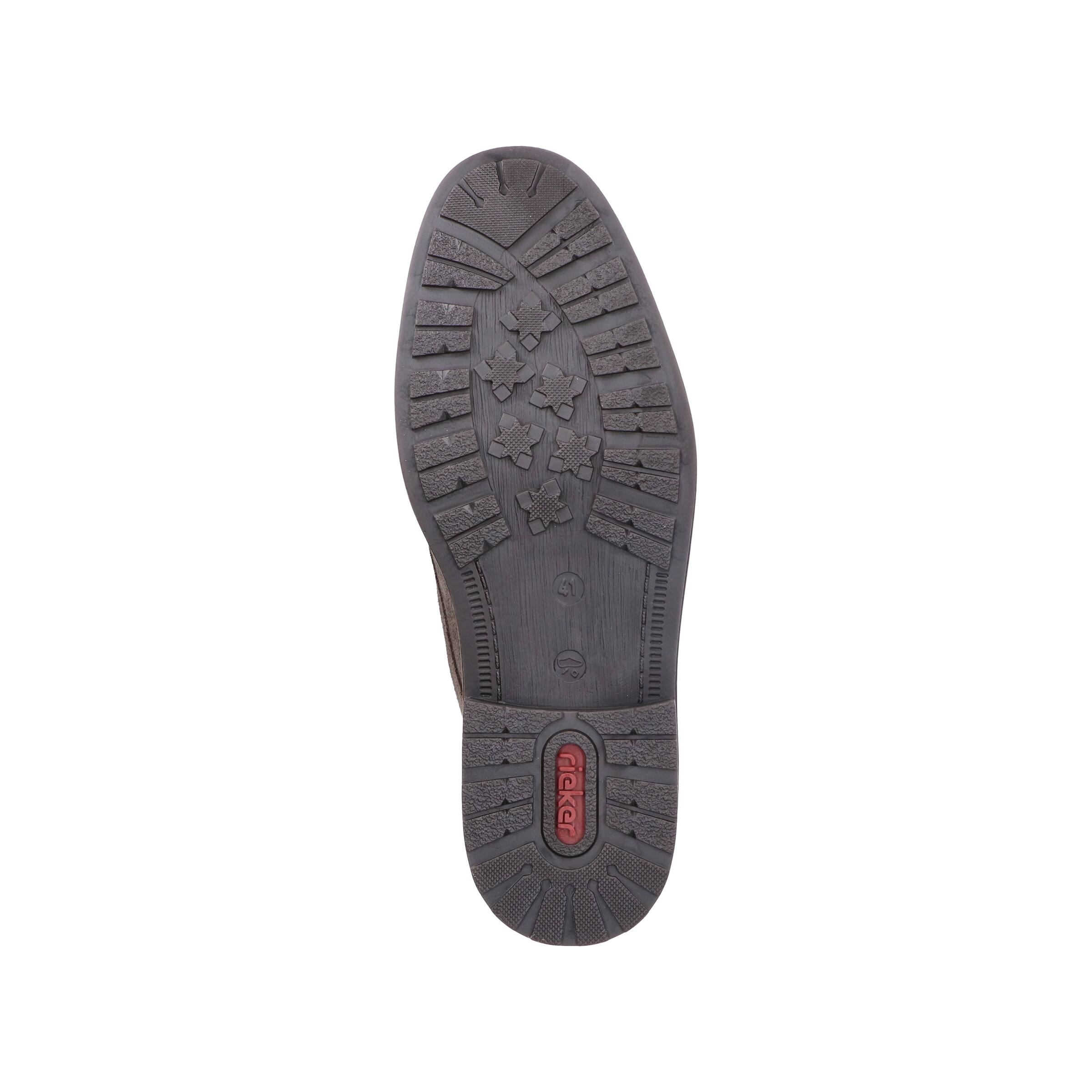 Bottes à lacets Rieker en marron