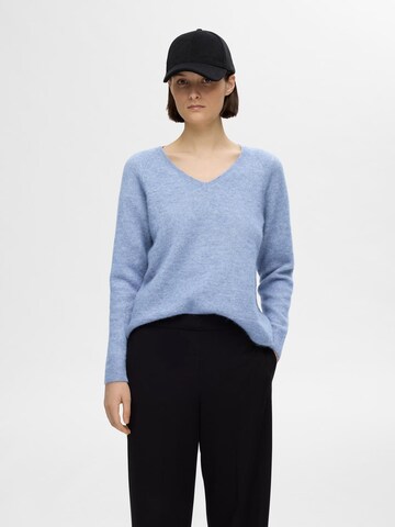 SELECTED FEMME - Jersey 'SLFLulu' en azul: frente