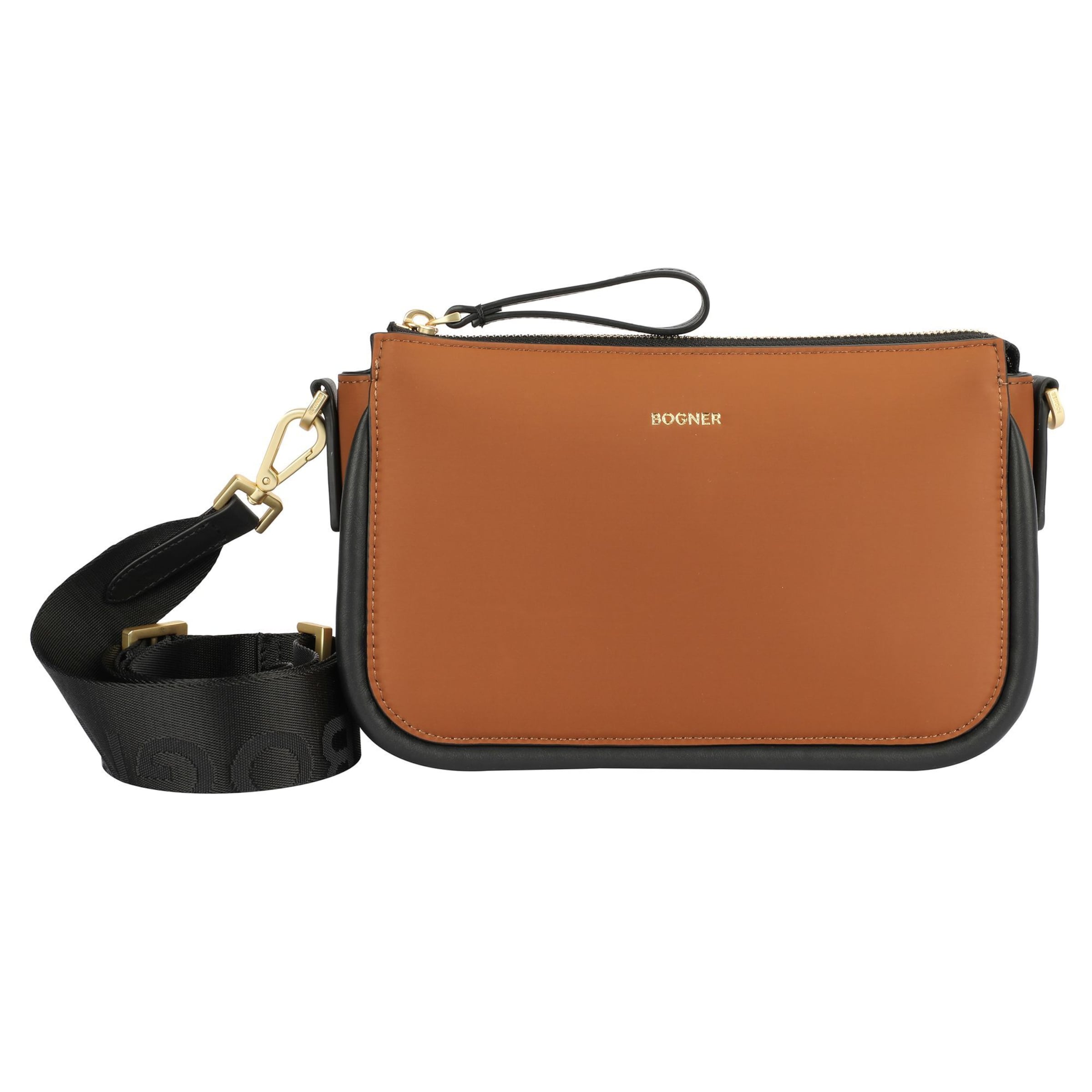 BOGNER Umhängetasche 'Brig Selenay' in Braun: Vorderseite