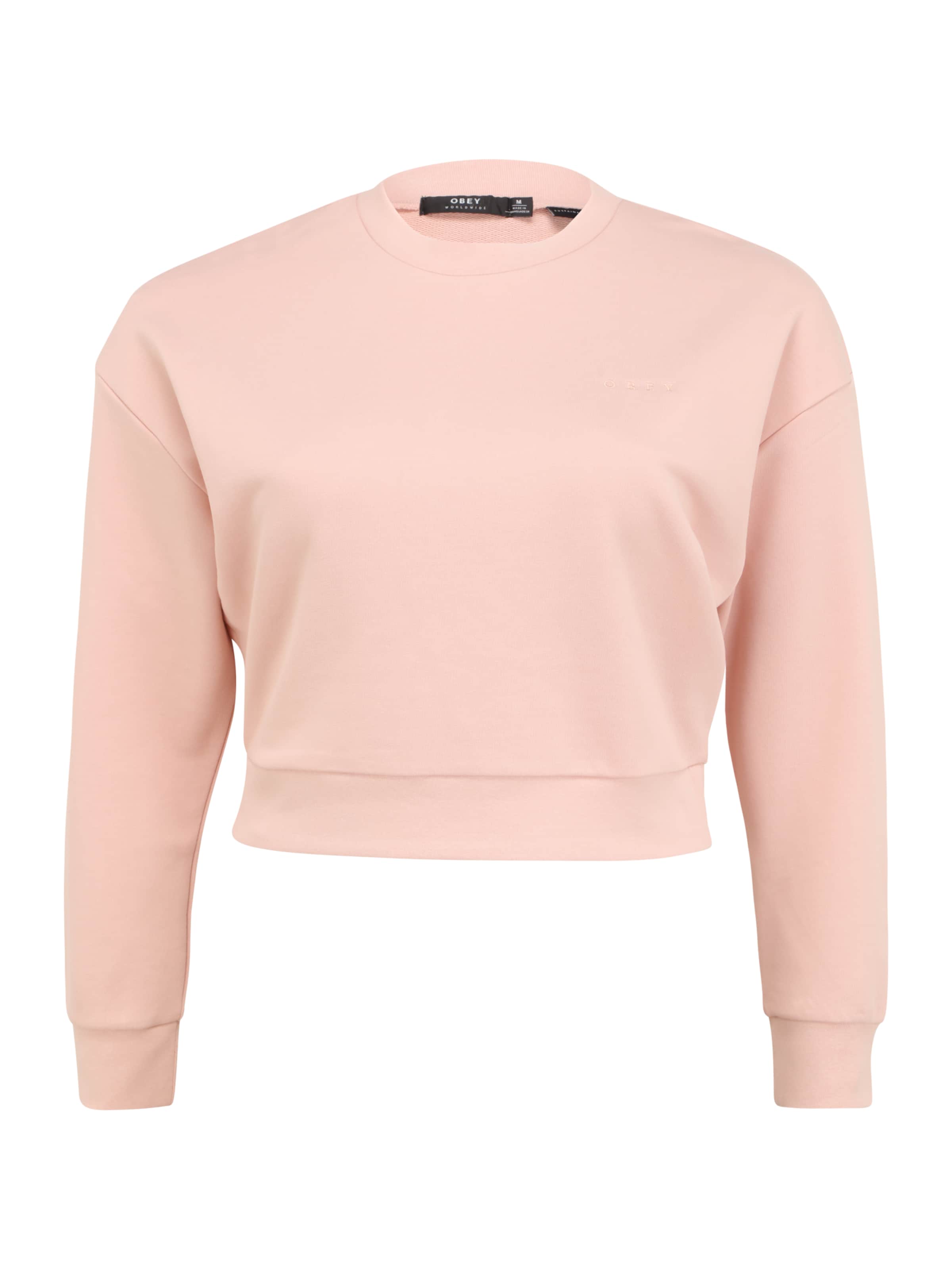 Obey Суичър 'LEON' в розово: отпред