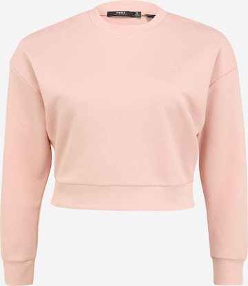 Obey Sweatshirt 'LEON' i rosa: framsida