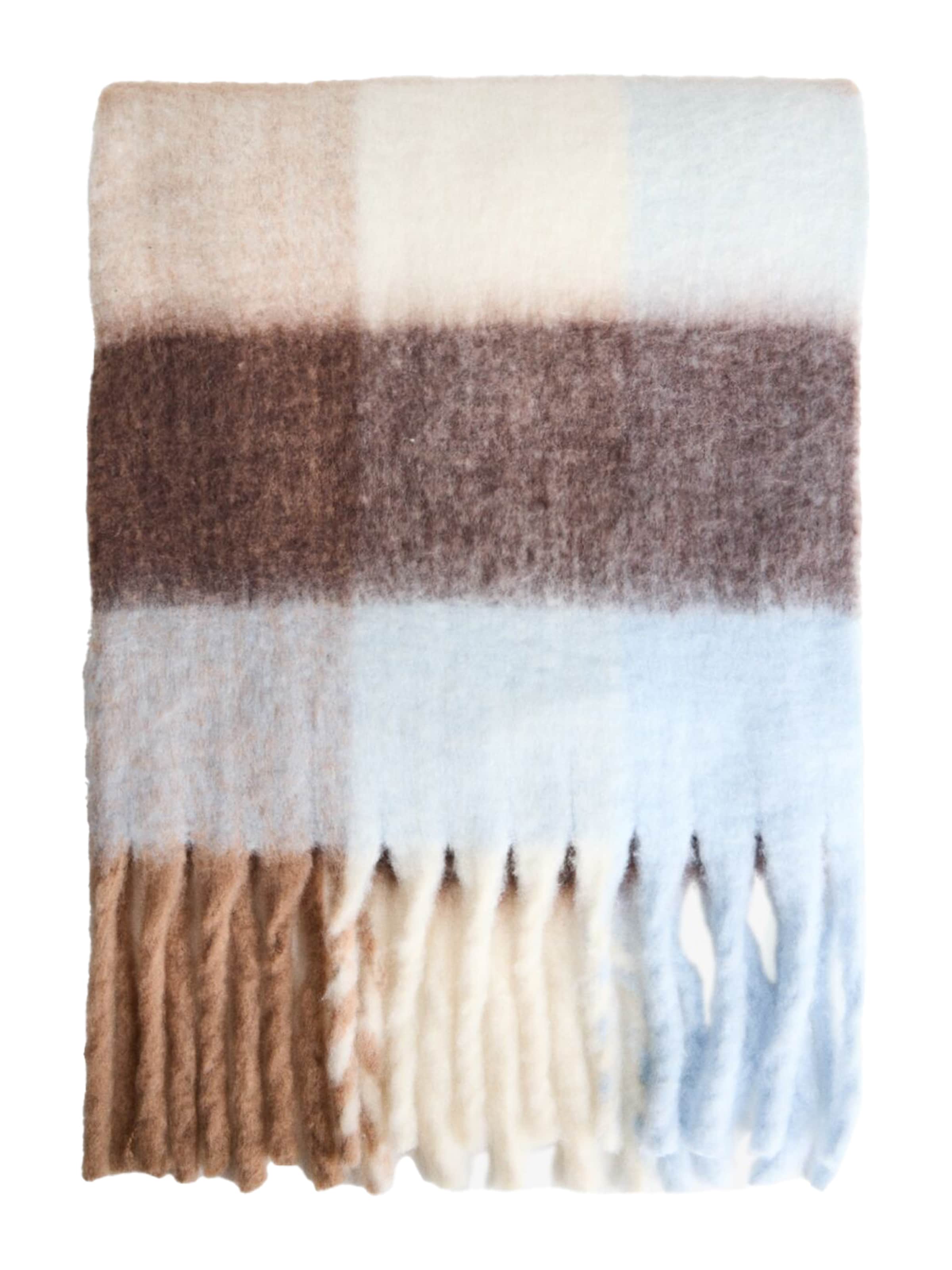 Bershka Scarf in Yellow: front