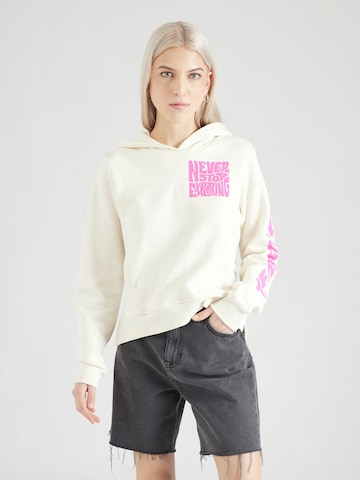 THE NORTH FACE - Sweatshirt 'MOUNTAIN PLAY' em branco: frente