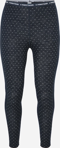 Kari Traa Skinny Sportbroek 'VILMA' in Blauw: voorkant