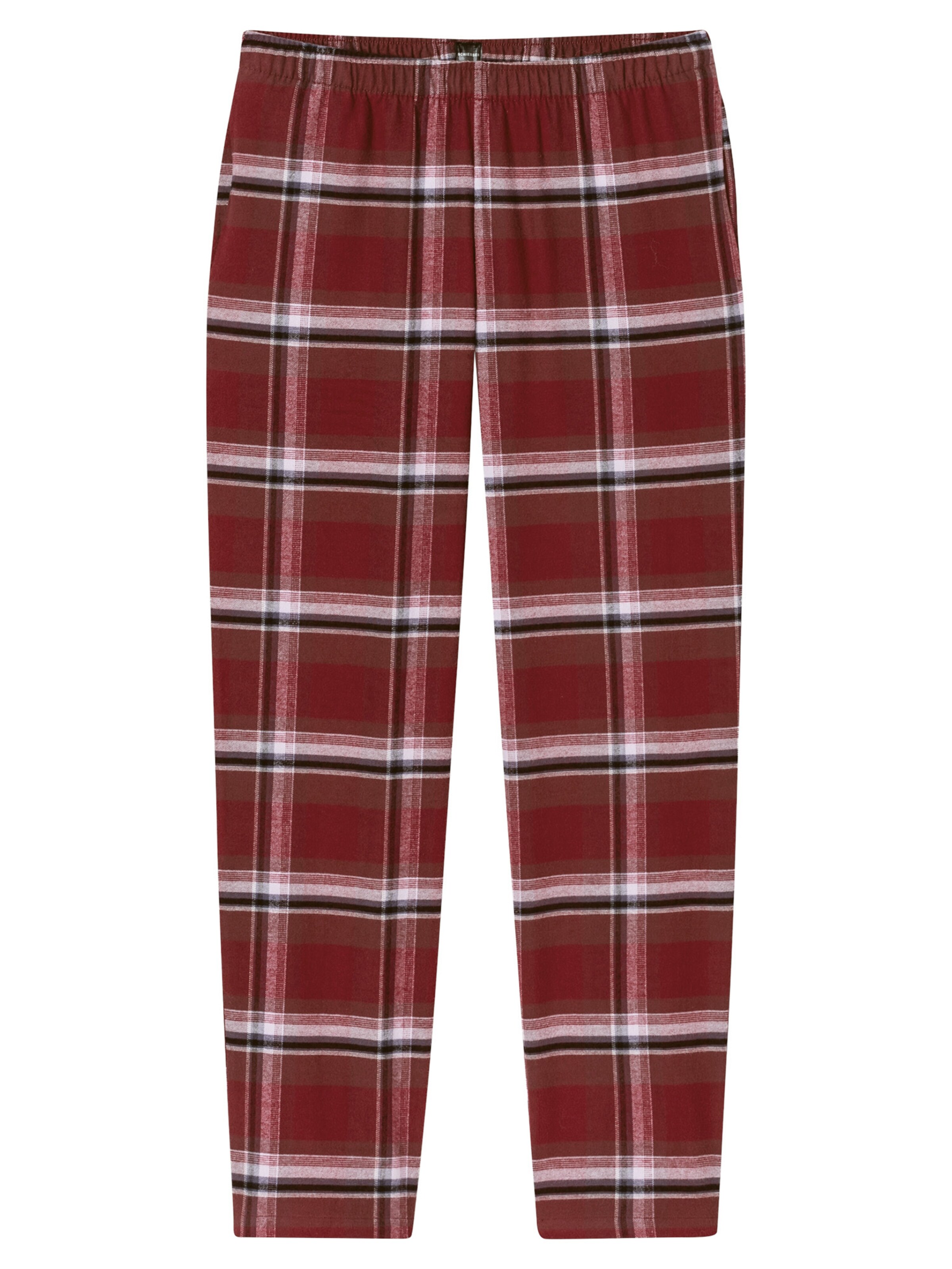 SCHIESSER Pyjama ' Selected Premium Warming ' in Rot