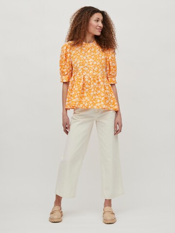 VILA - Blusa 'Haylee' em laranja