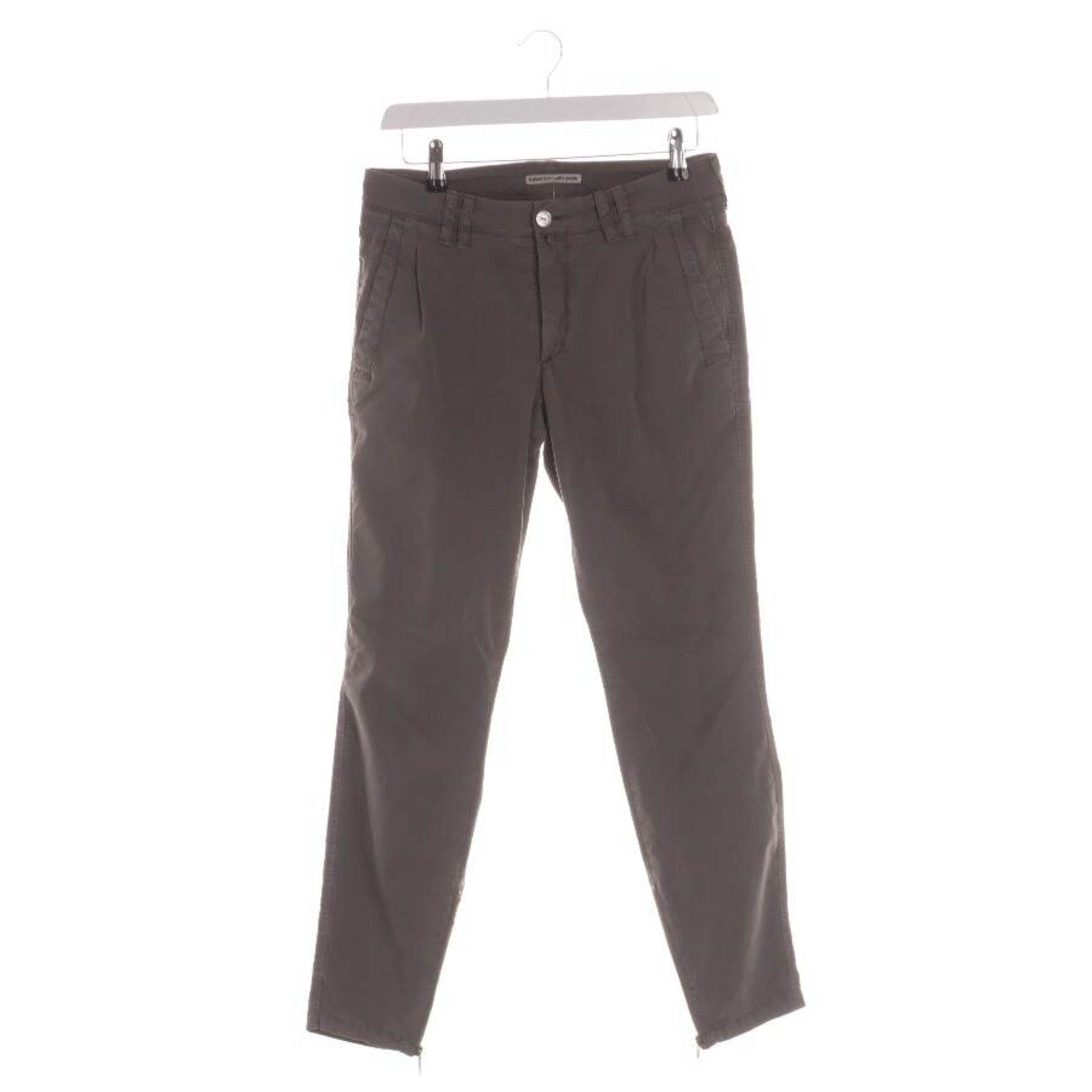 DRYKORN Hose XS x 32 in Grün: Vorderseite