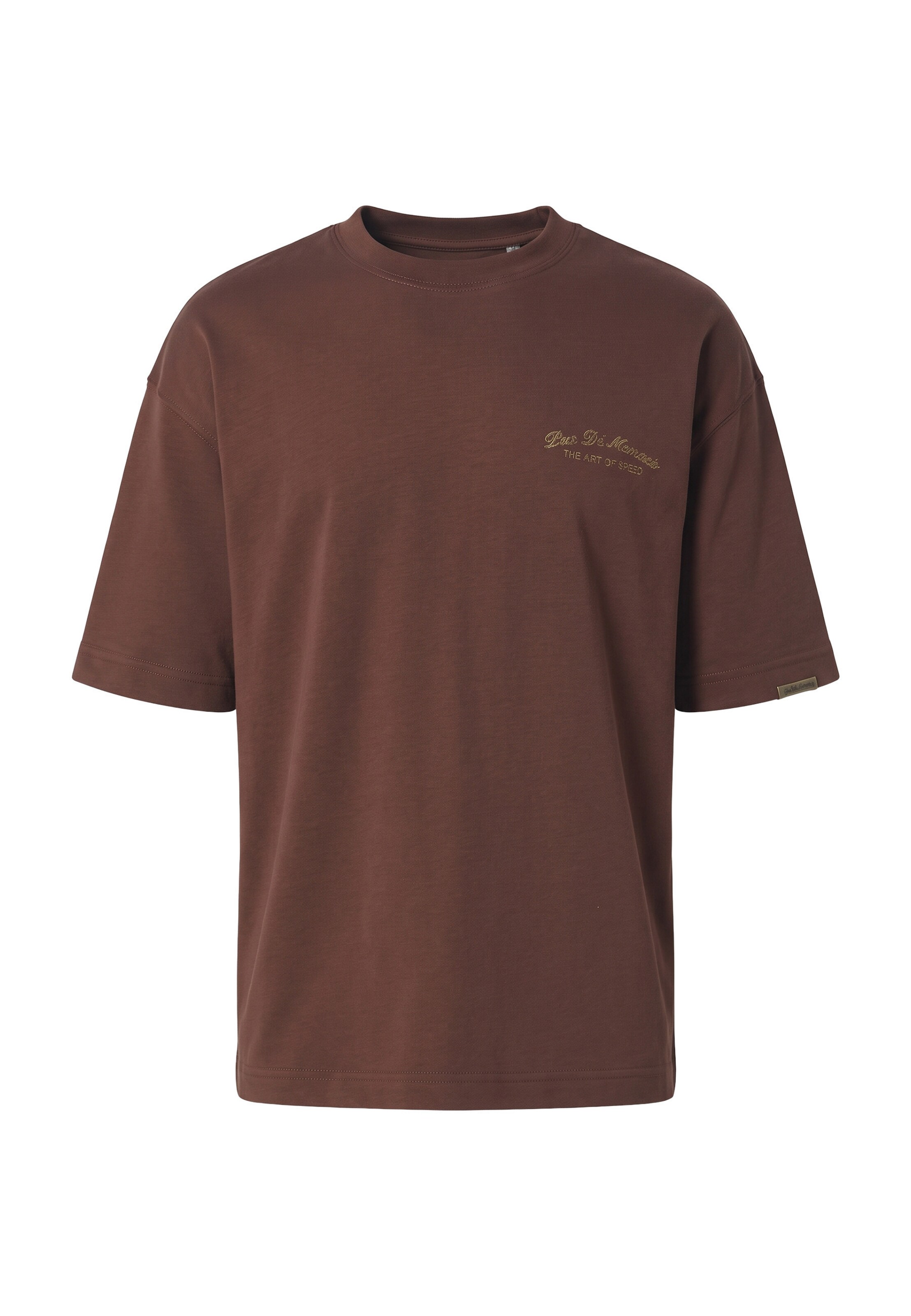 Pas De Monaco Shirt 'Circa' in Brown: front