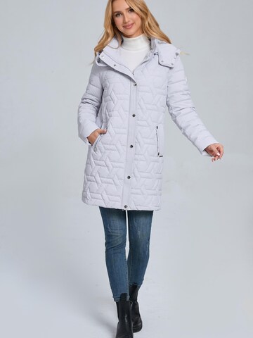 Funk since 1776 Between-Seasons Coat in Purple
