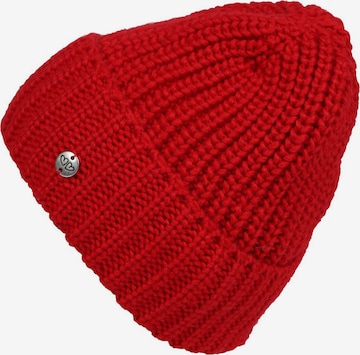 Zwillingsherz Beanie 'Monika' in Red: front