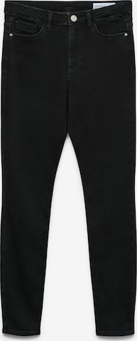 VERO MODA Skinny Farkut 'VMPolly' värissä musta: etupuoli