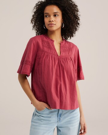 WE Fashion Блузка в Красный: спереди