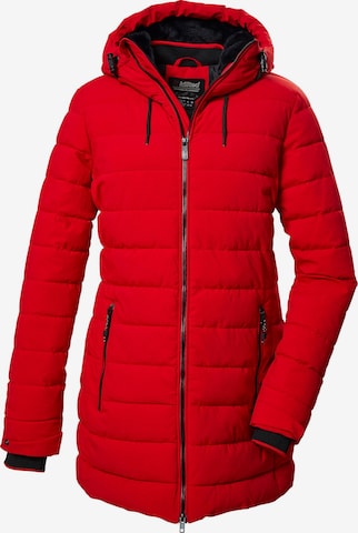 KILLTEC Outdoormantel 'Kow 55' in Rot: Vorderseite