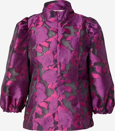 Camicia da donna 'Pelaya' Peppercorn di colore grigio scuro / orchidea / lilla chiaro / lilla scuro, Visualizzazione prodotti