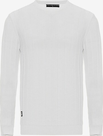 Redbridge Sweater in White: front