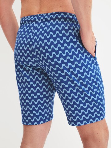 CALIDA Pyjamahose 'RMX Sleep Leisure'‌‌‌‌‌‌‌‌‌ in Blau