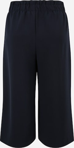 Only Petite Wide leg Pleat-Front Pants 'LIZZO' in Blue