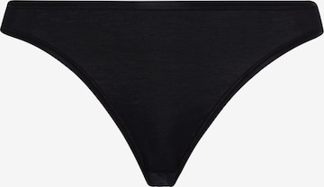 Hanro Panty ' Cotton Seamless ' in Black: front