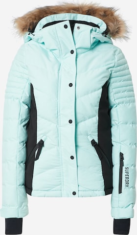 Superdry Snow Outdoor Jacket 'Snow Luxe' in Green: front