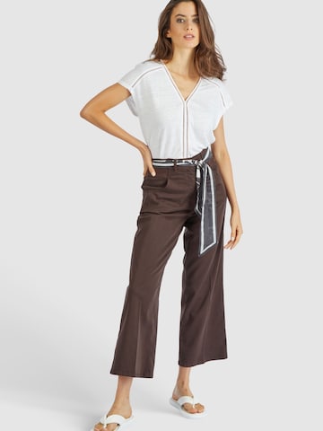 MARC AUREL Shirt in Wit